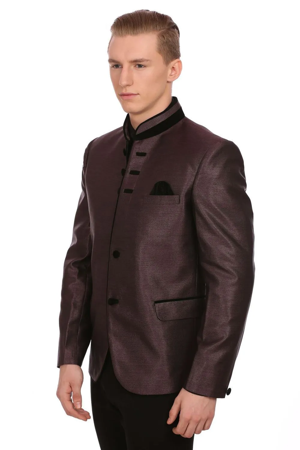 Rayon Bronze Bandhgala
