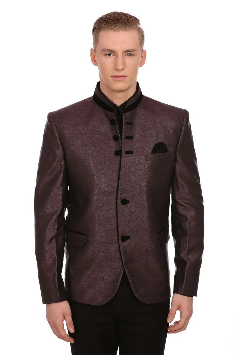 Rayon Bronze Bandhgala