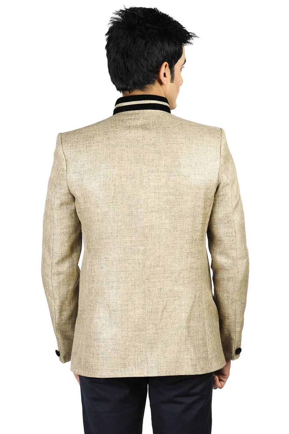 Rayon Gold Bandhgala