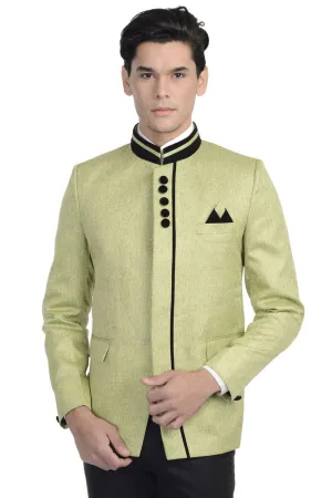 Rayon Green Bandhgala