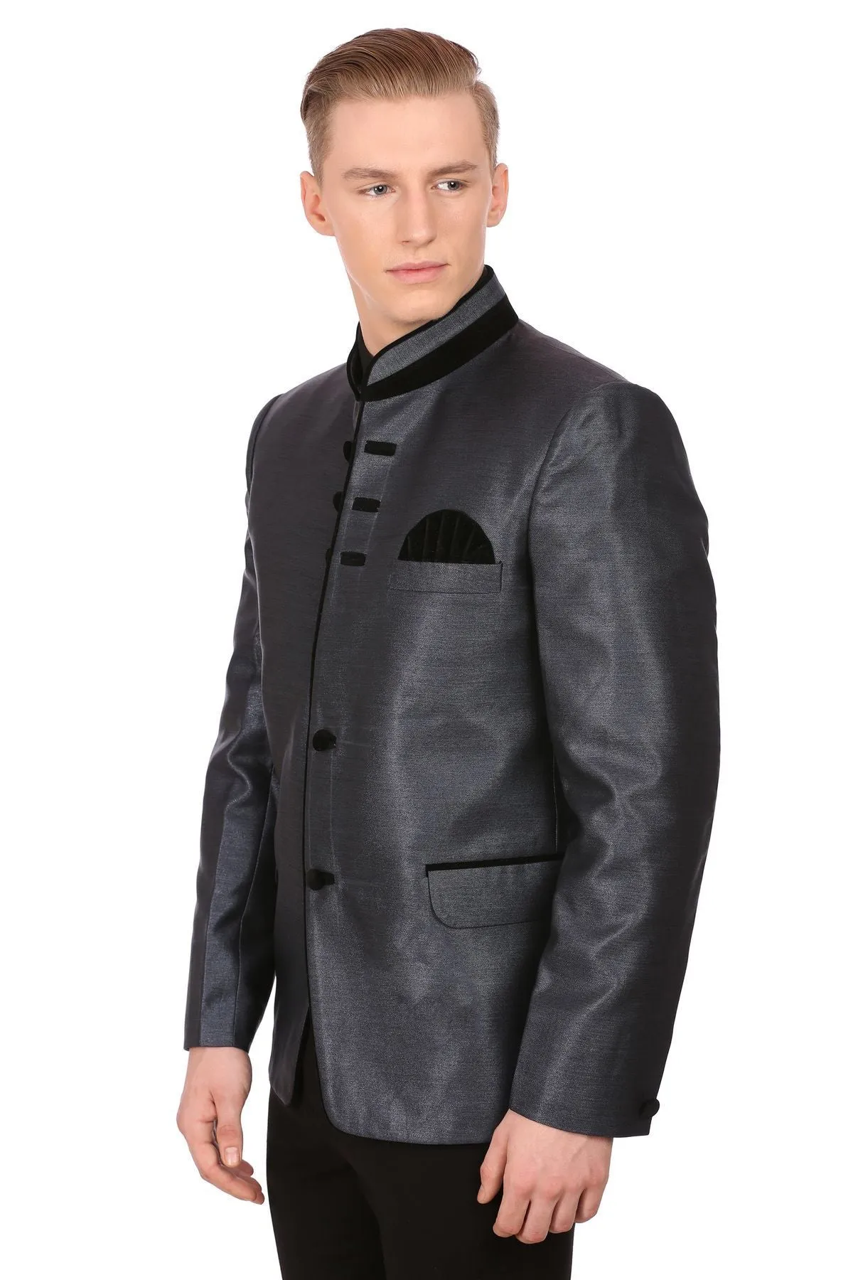 Rayon Metallic Bandhgala