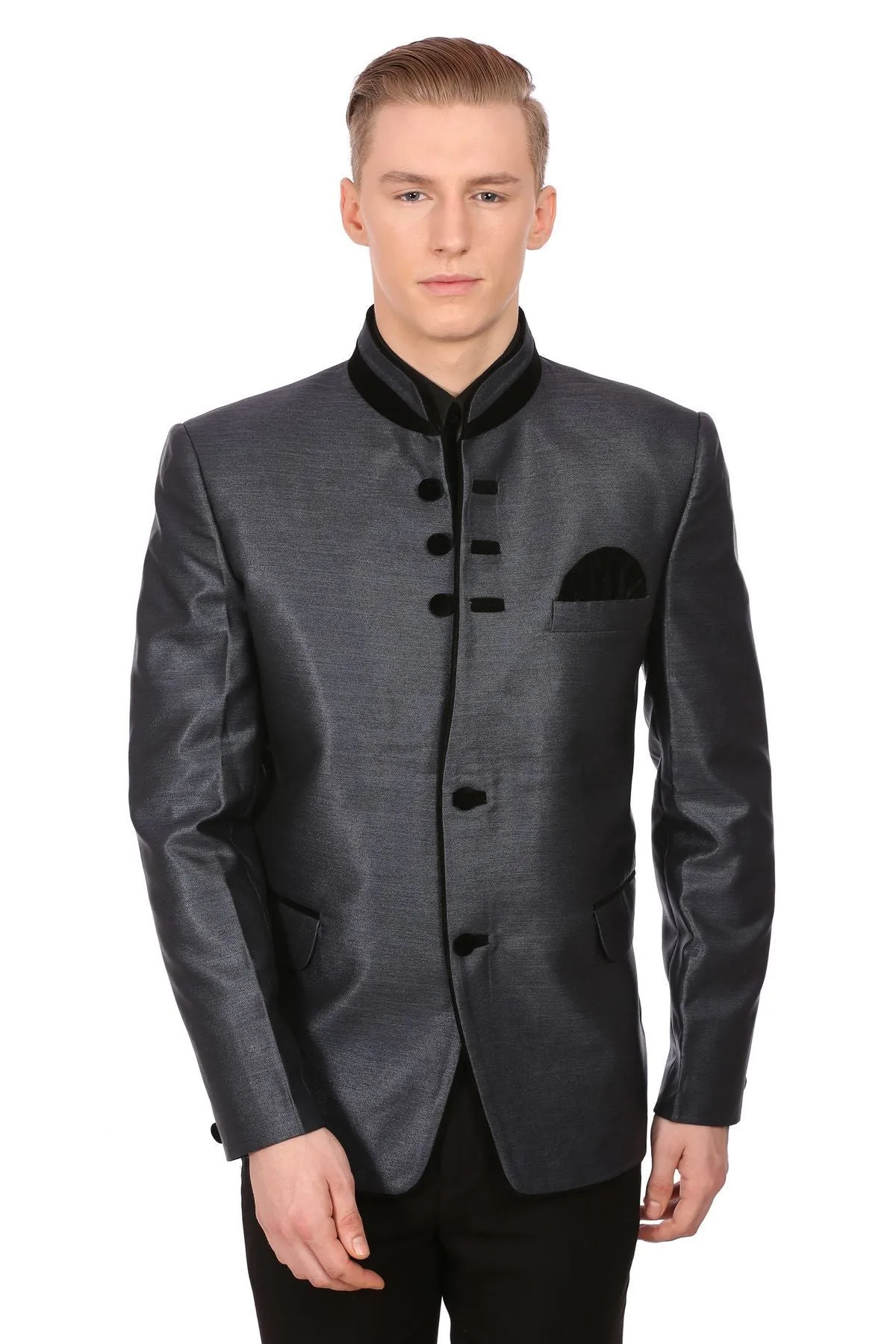 Rayon Metallic Bandhgala