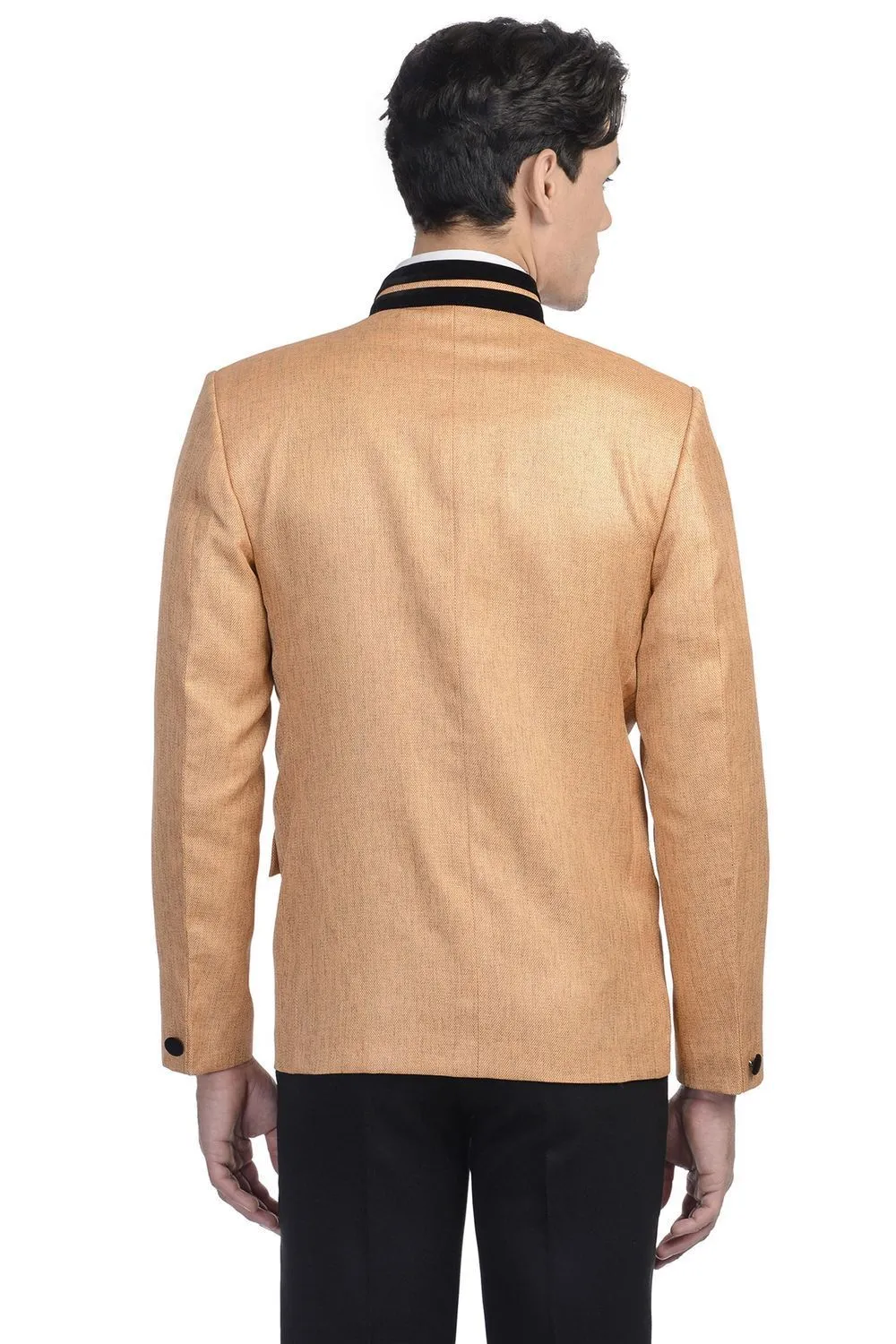 Rayon Orange Bandhgala