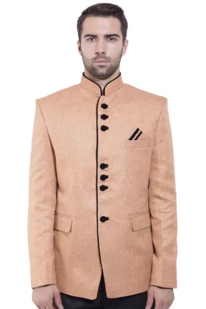 Rayon Orange Bandhgala