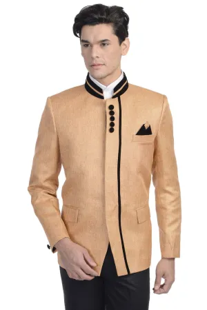 Rayon Orange Bandhgala