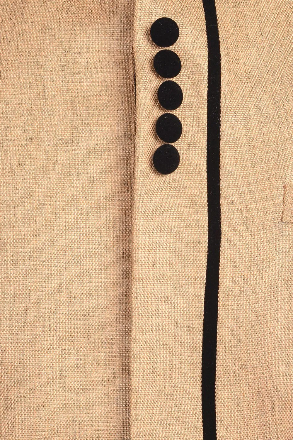 Rayon Orange Bandhgala