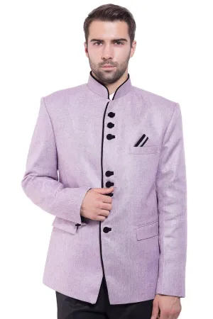 Rayon Purple Bandhgala