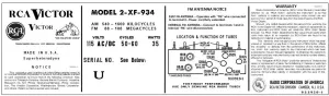 RCA-2XF934