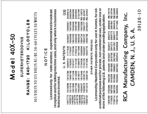 RCA-40X50