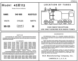 RCA-45X112