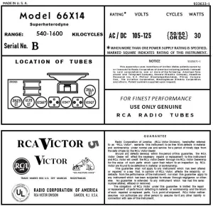 RCA-66X14