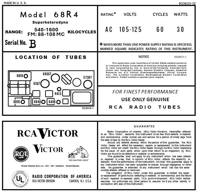 RCA-68R4
