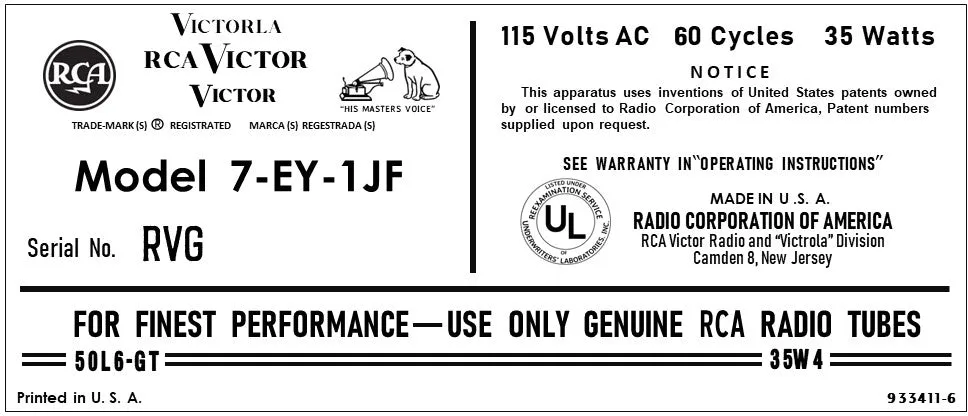 RCA-7EY1JF