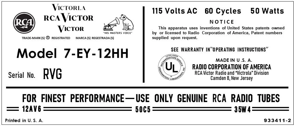 RCA-7EY2HH