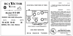 RCA-8X6M
