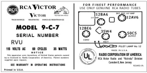 RCA-9C7