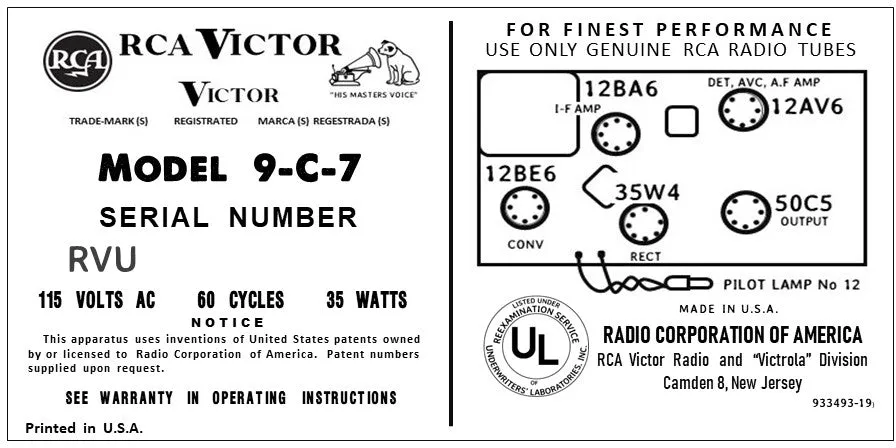 RCA-9C7