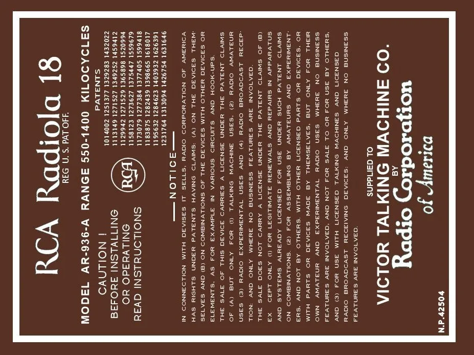 RCA-RADIOLA-18-AR-936-A