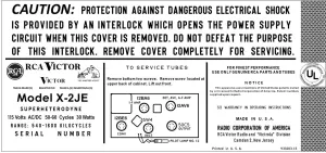 RCA-X2JE