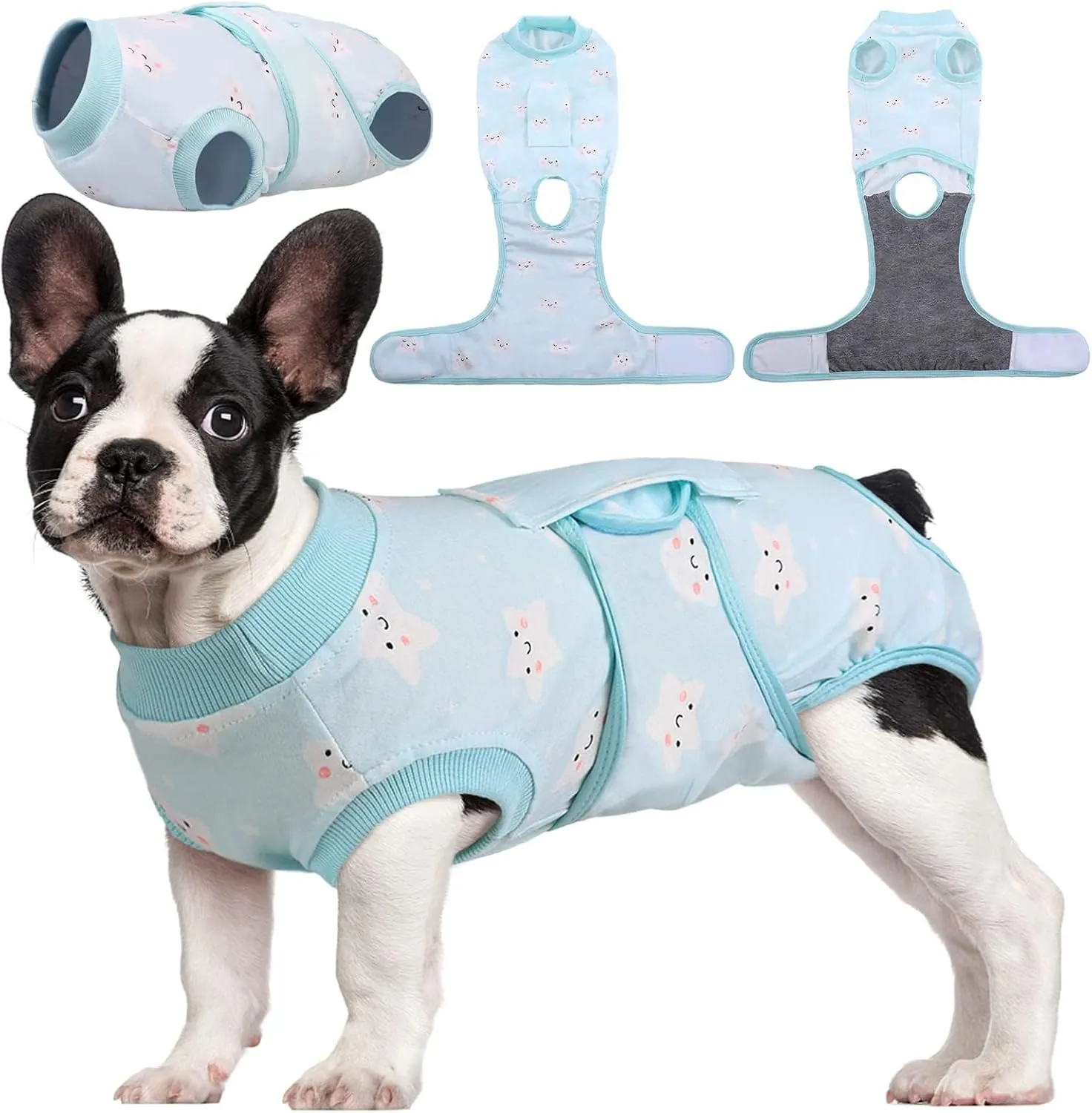 Recovery Suit for Dogs Cats After Surgery, Prevent Licking Dog Onesies