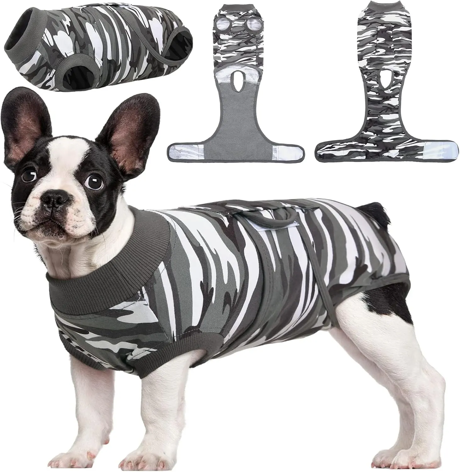 Recovery Suit for Dogs Cats After Surgery, Prevent Licking Dog Onesies