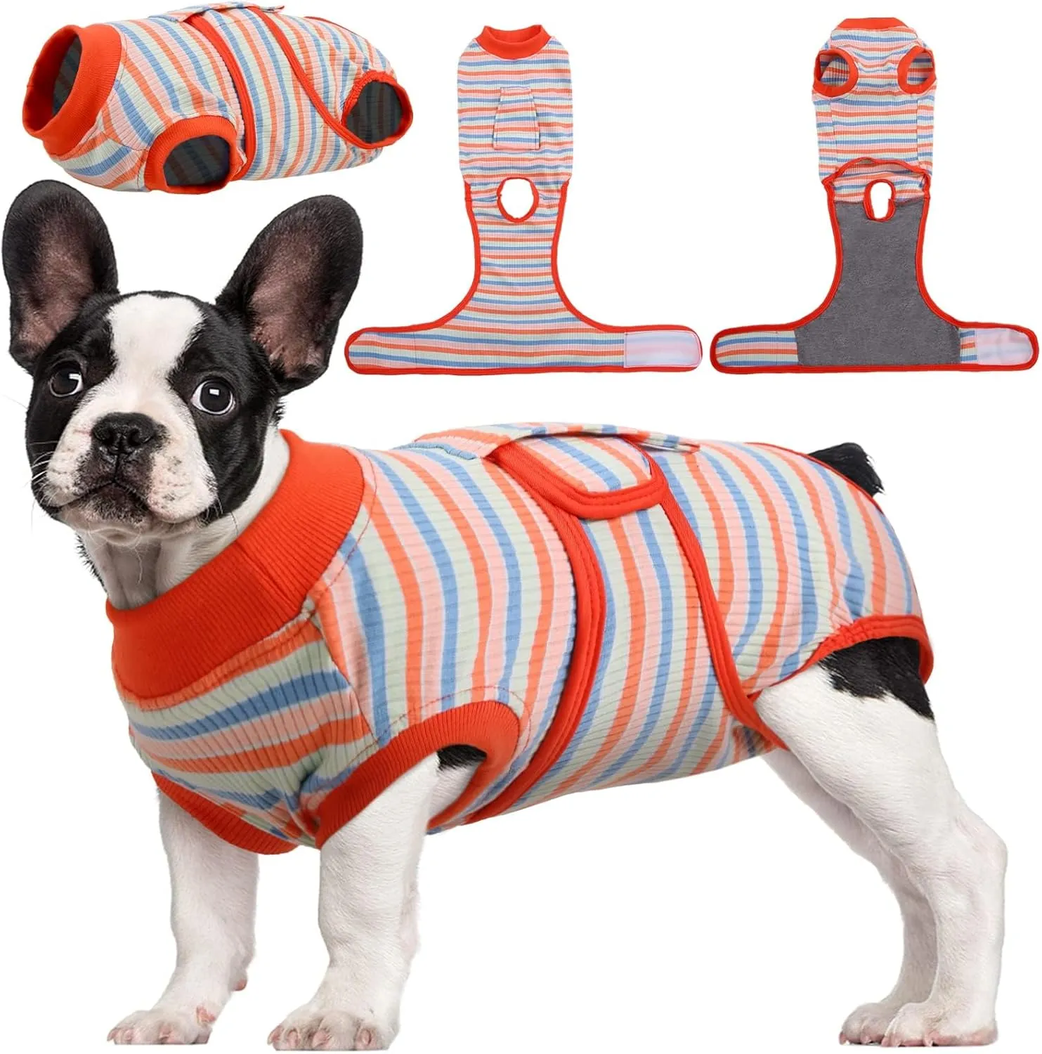 Recovery Suit for Dogs Cats After Surgery, Prevent Licking Dog Onesies