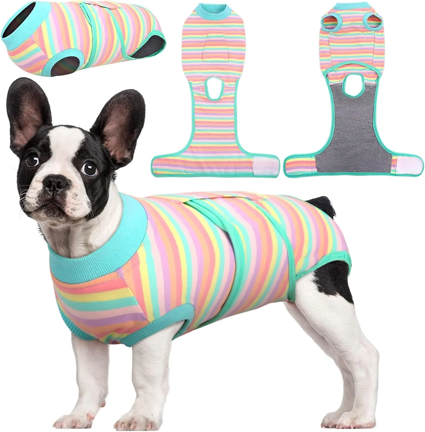 Recovery Suit for Dogs Cats After Surgery, Prevent Licking Dog Onesies