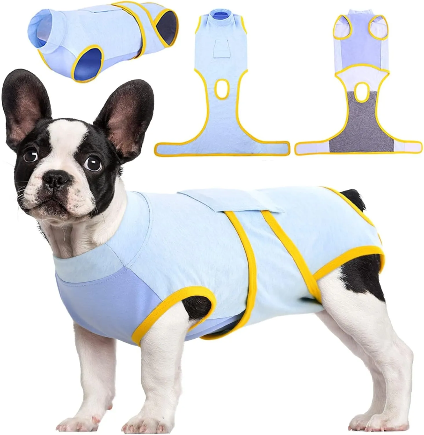 Recovery Suit for Dogs Cats After Surgery, Prevent Licking Dog Onesies