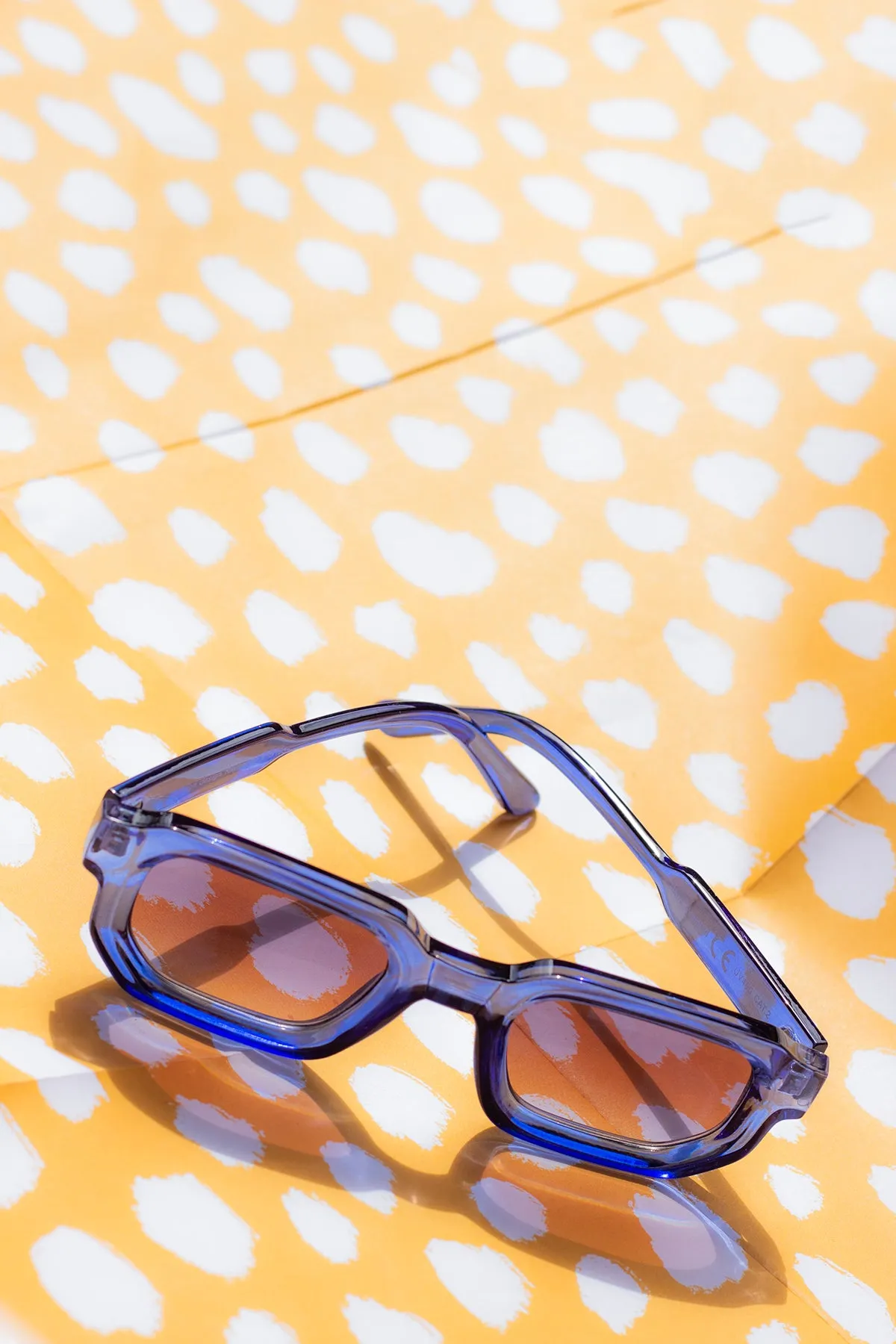 Rectangle Tube Frame Sunglasses