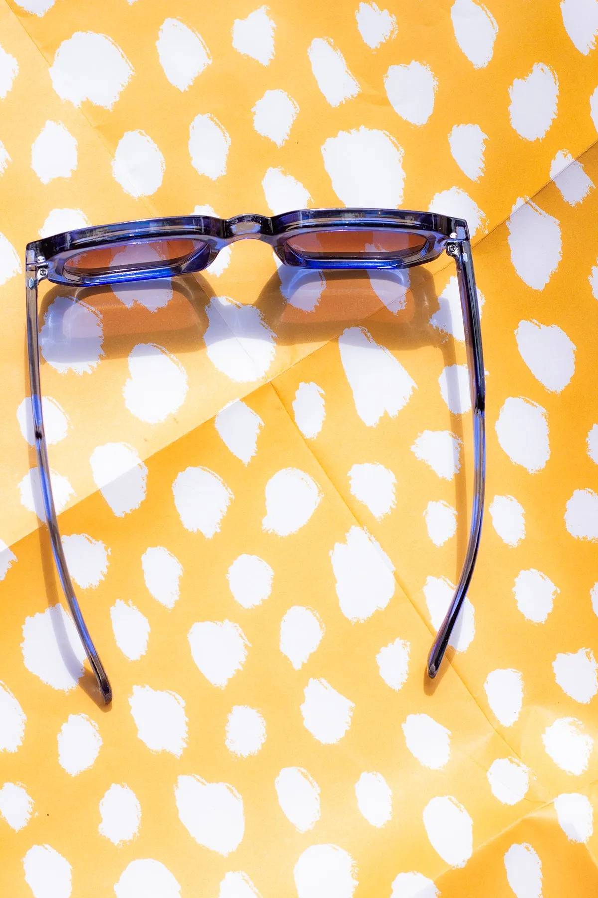 Rectangle Tube Frame Sunglasses