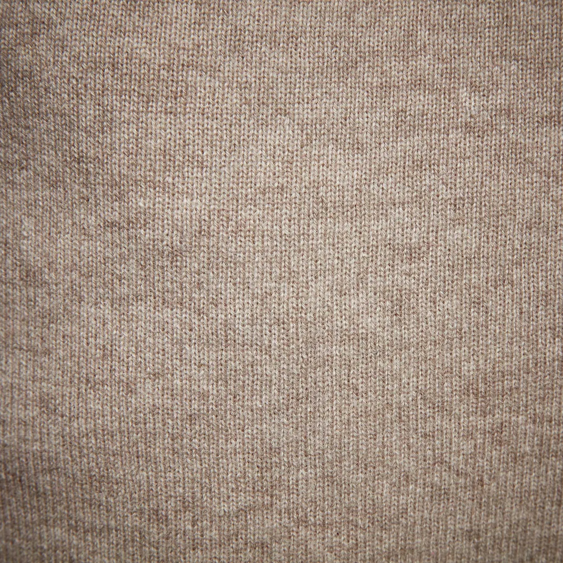 Recycled Cashmere Henley - Stone