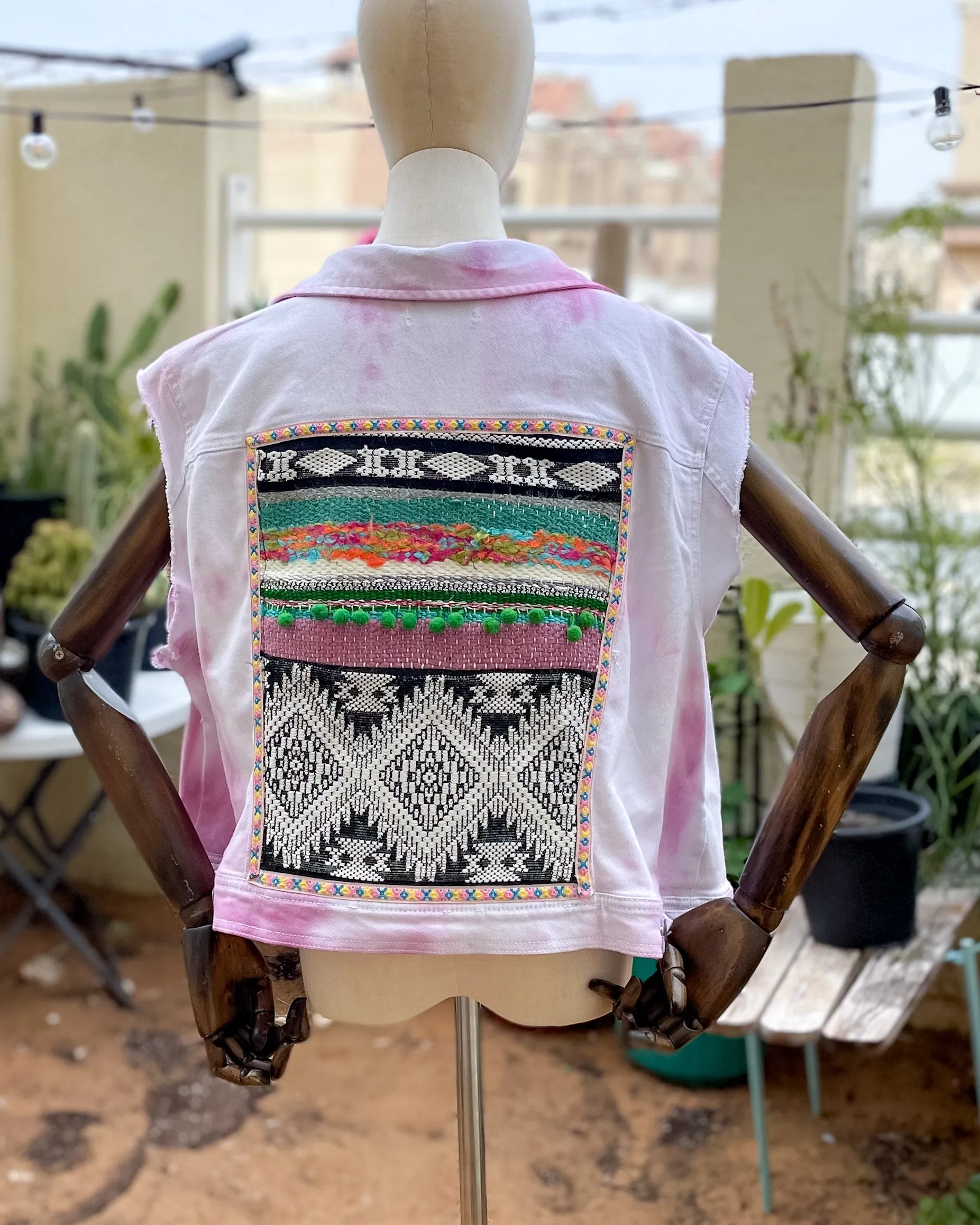 Recycled Chic | Refashioned Denim Vest