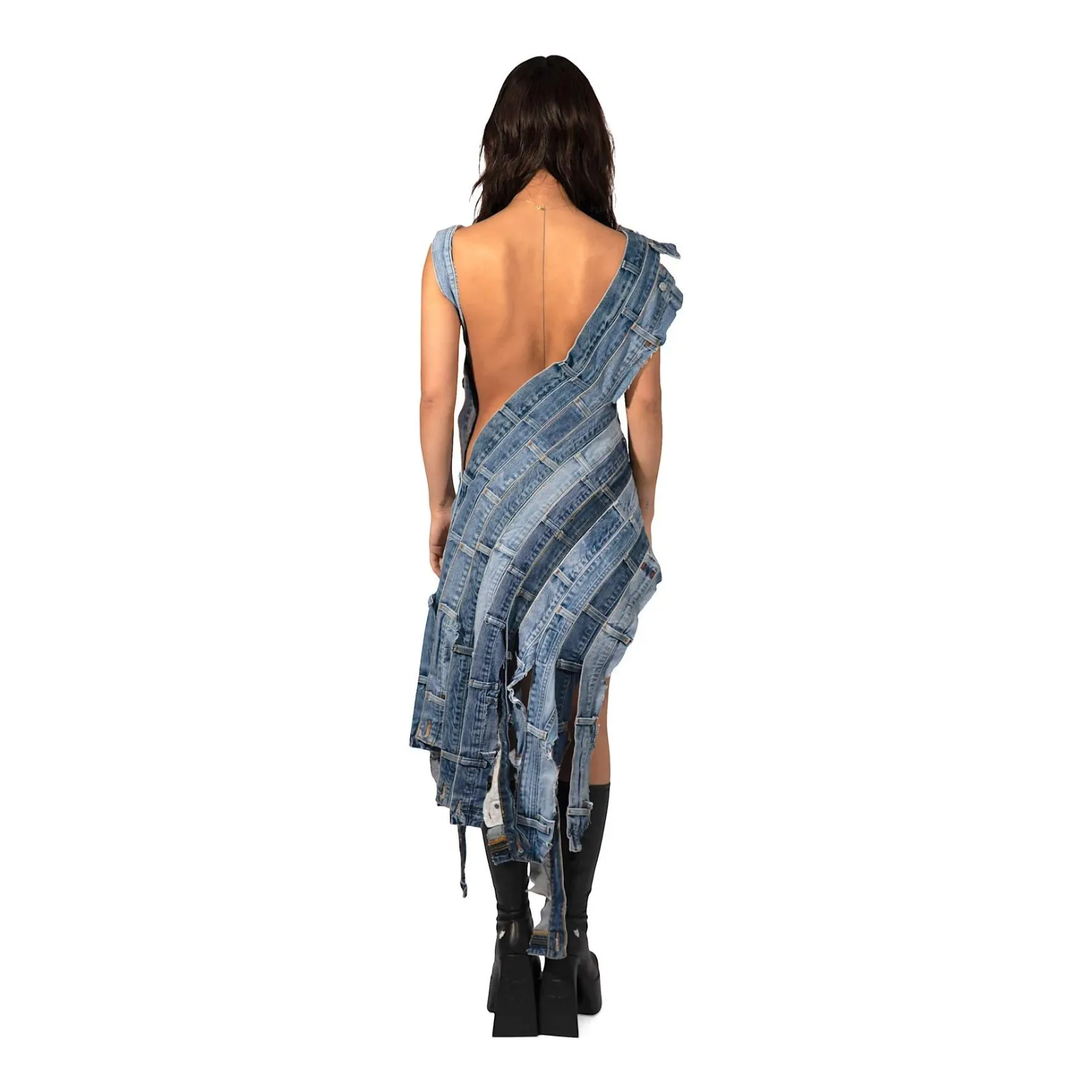 Recycled DNM Ocean Dress