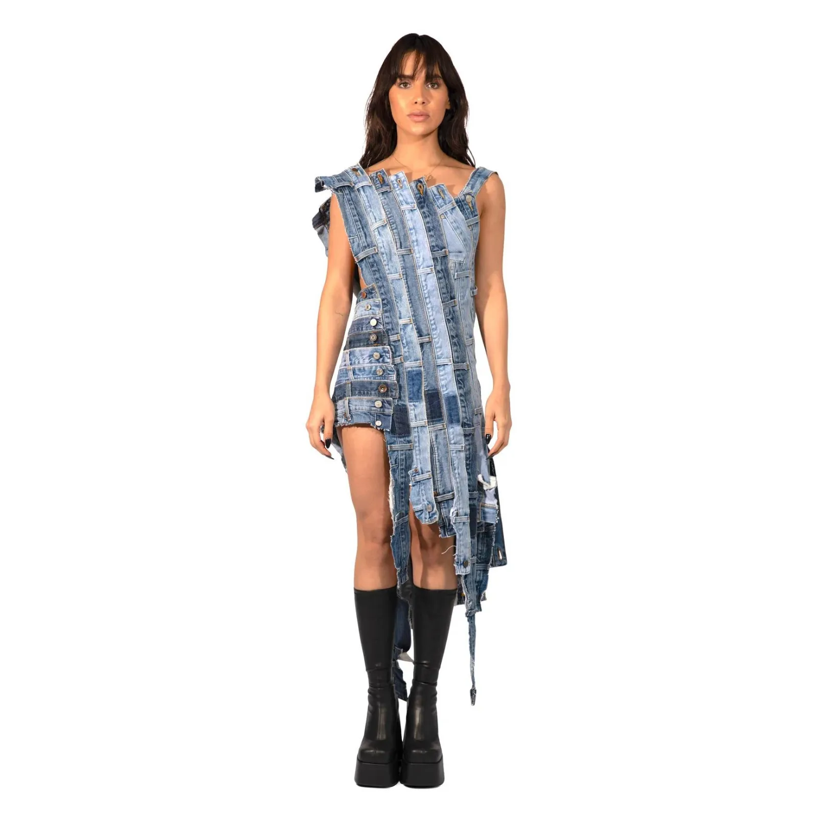 Recycled DNM Ocean Dress