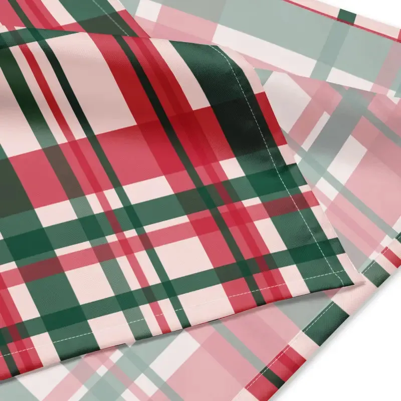 Red Striped Bandana Trendy Fashion Statement