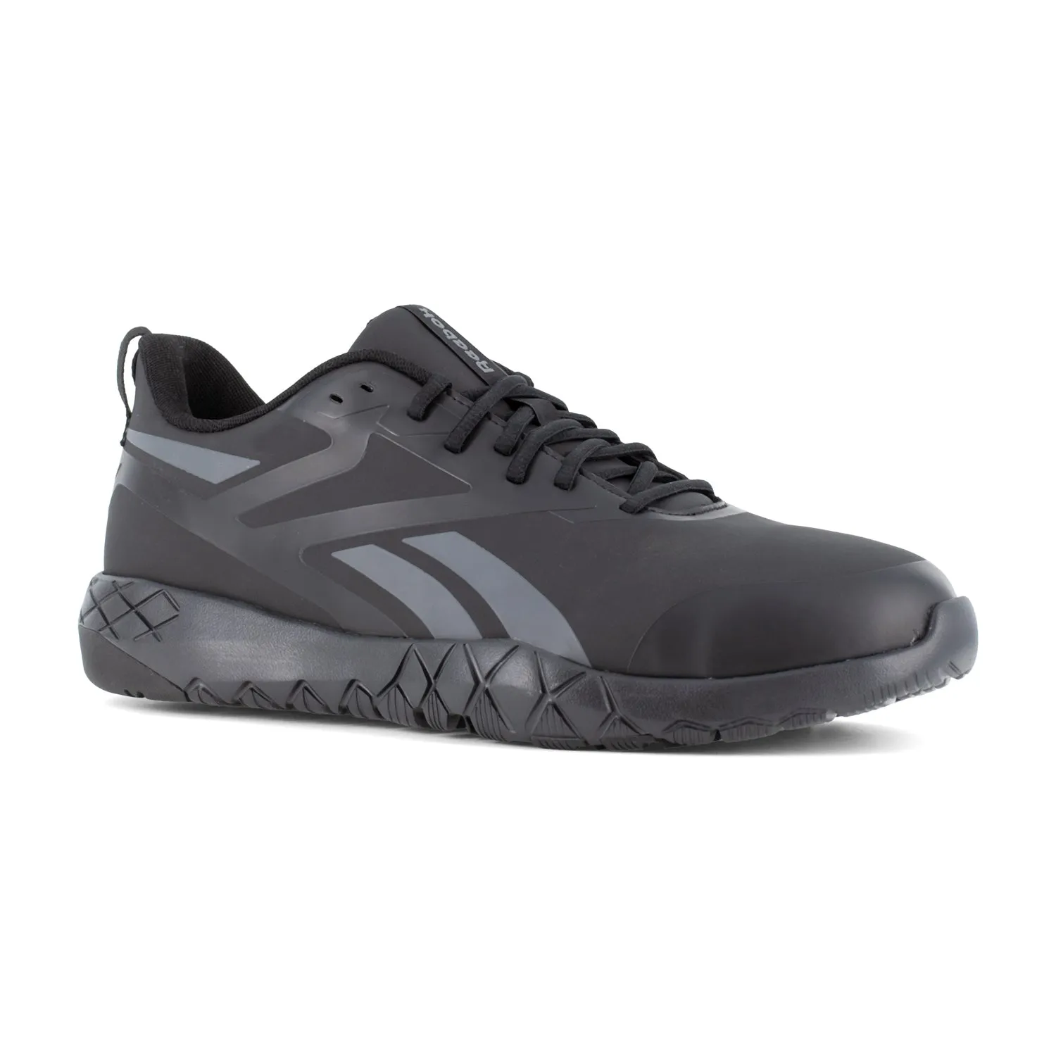 Reebok Mens Flexagon Force XL Black Microfiber Athletic Work Shoes 14 6E