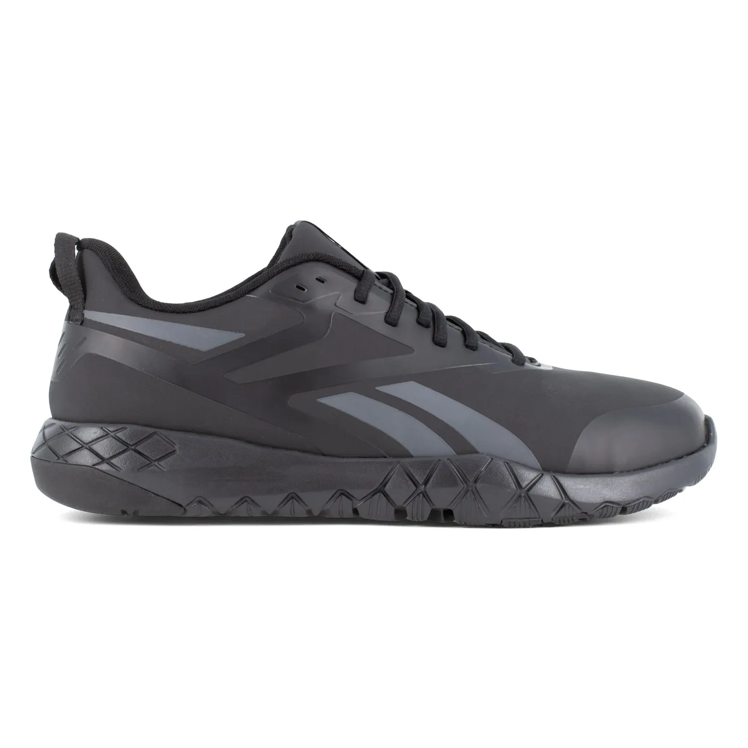 Reebok Mens Flexagon Force XL Black Microfiber Athletic Work Shoes 14 6E