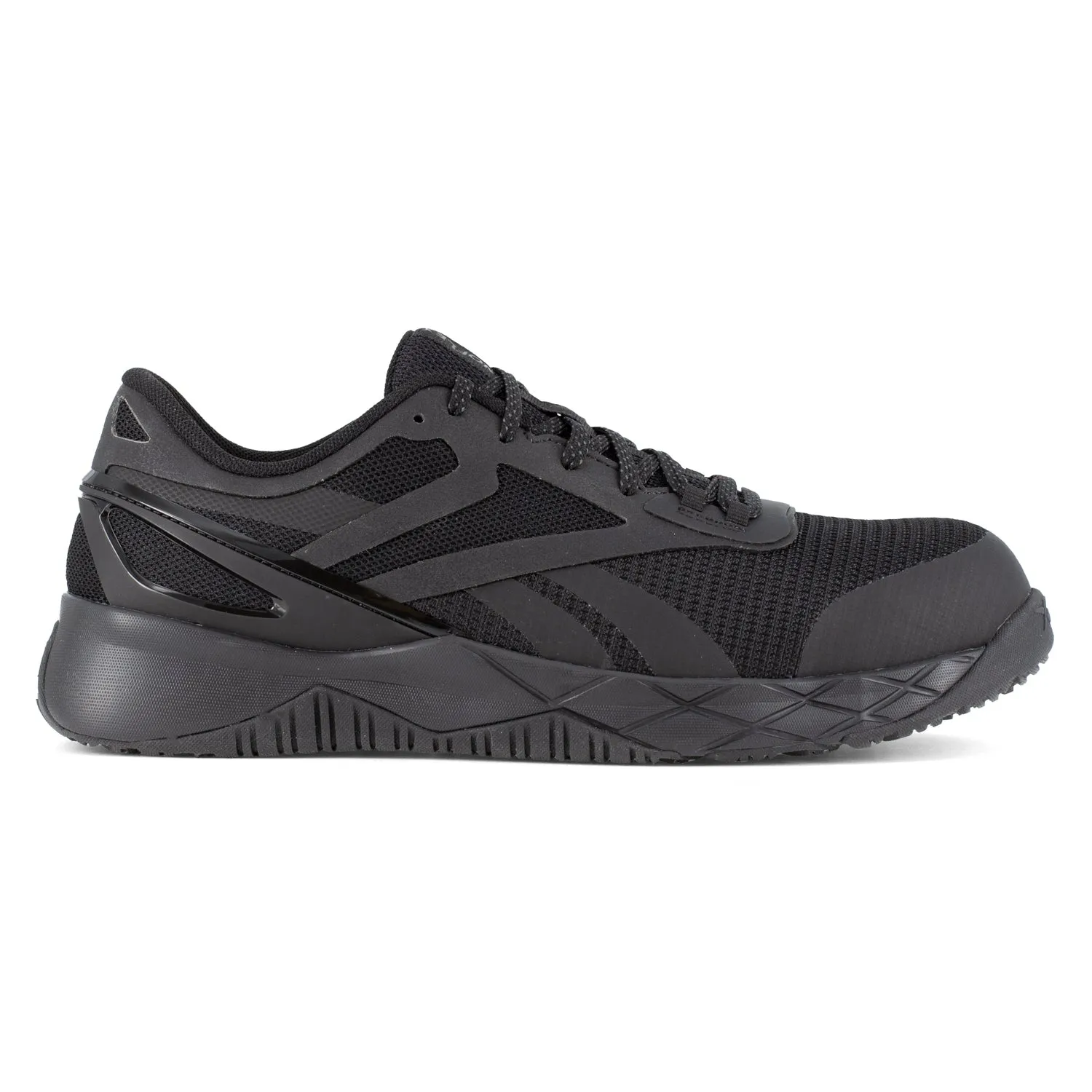 Reebok Womens Nanoflex TR Black Mesh CT EH Athletic Work Shoes 9.5 W