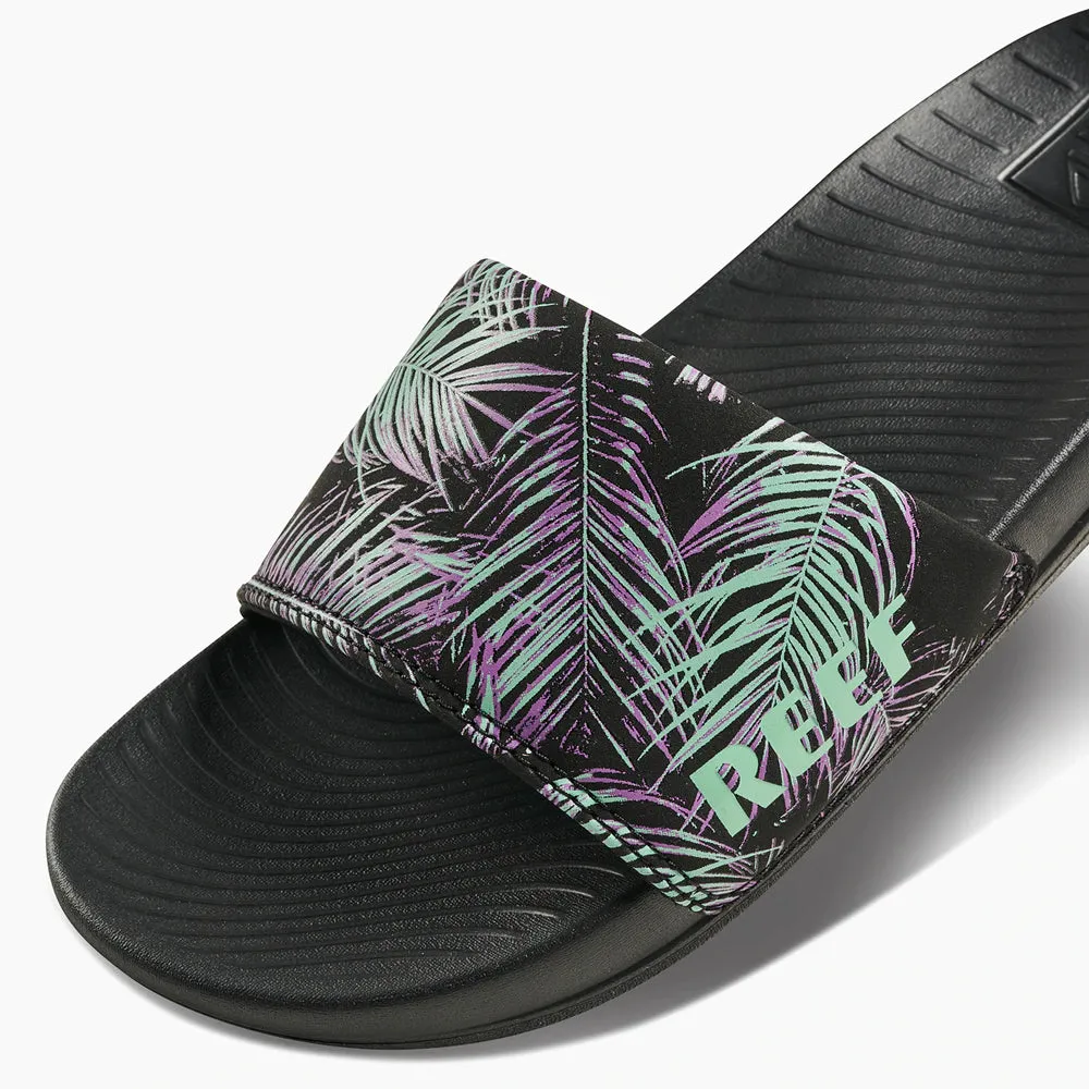 Reef Girls One Slide Sandals  - Palmia