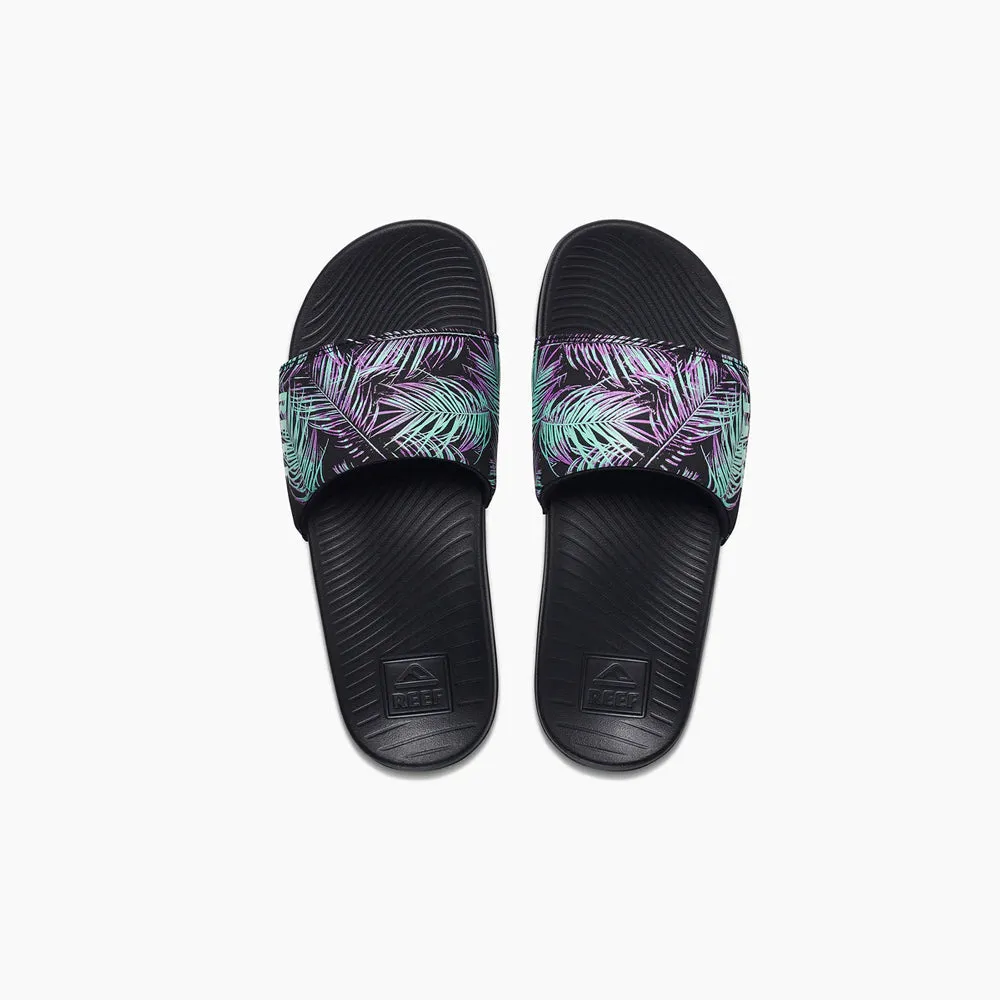 Reef Girls One Slide Sandals  - Palmia
