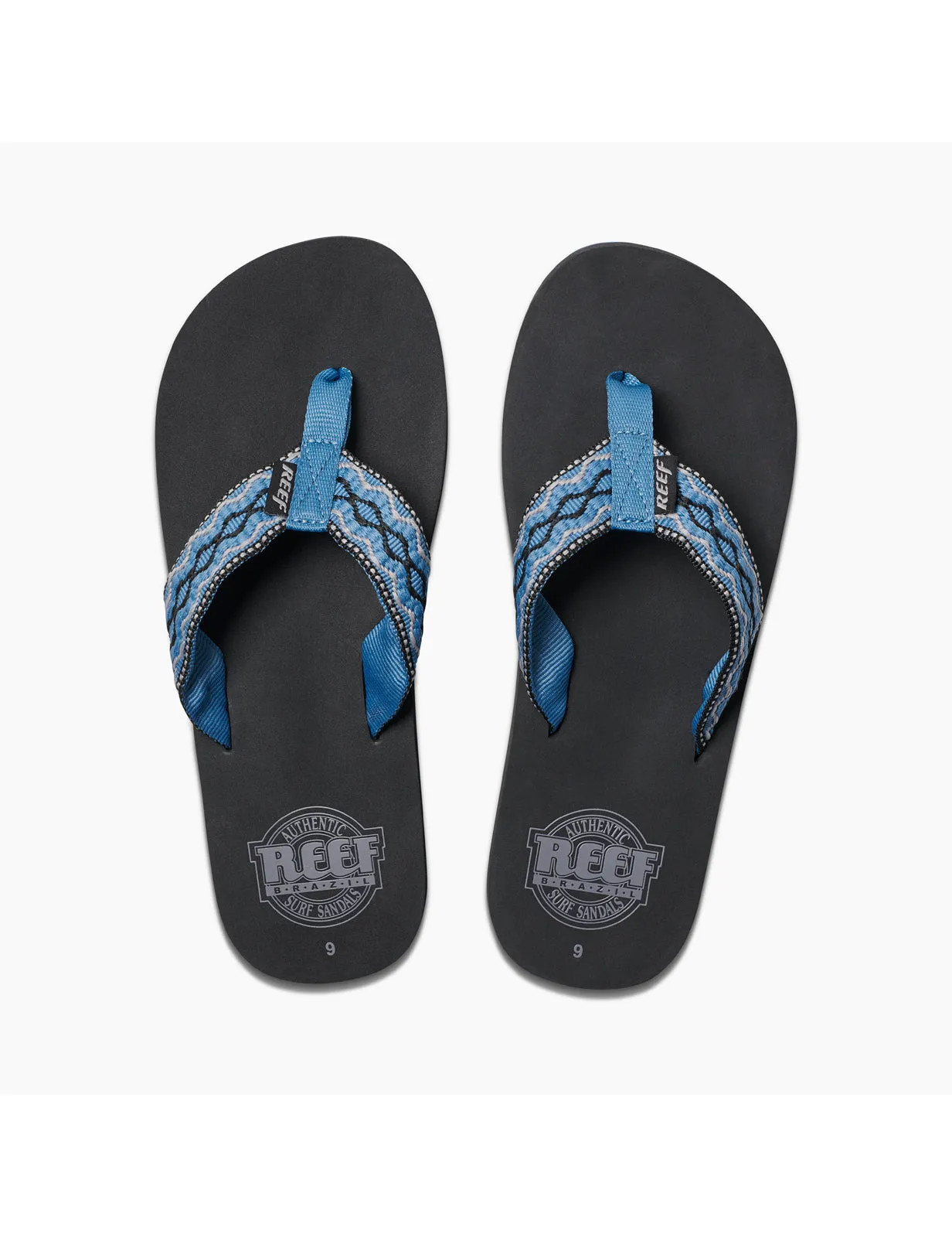 Reef Smoothy Flip Flops in Vintage Blue