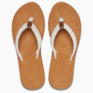Reef Womens Tides Flip Flops - White