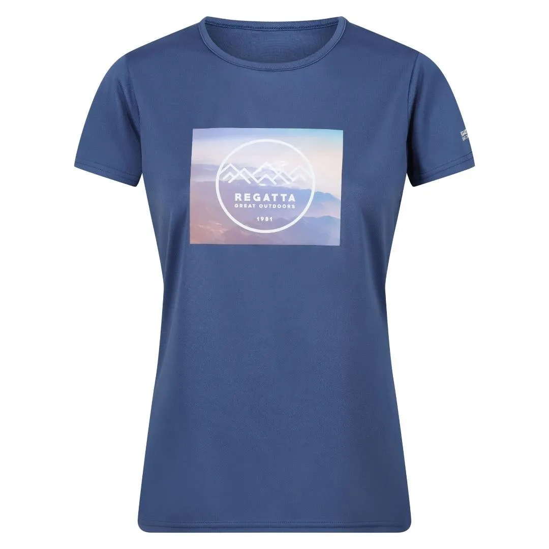 Regatta Women's Fingal VII T-Shirt - Dusty Denim
