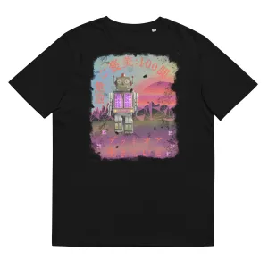 Retro Future Vaporwave Robot Graphic T-Shirt