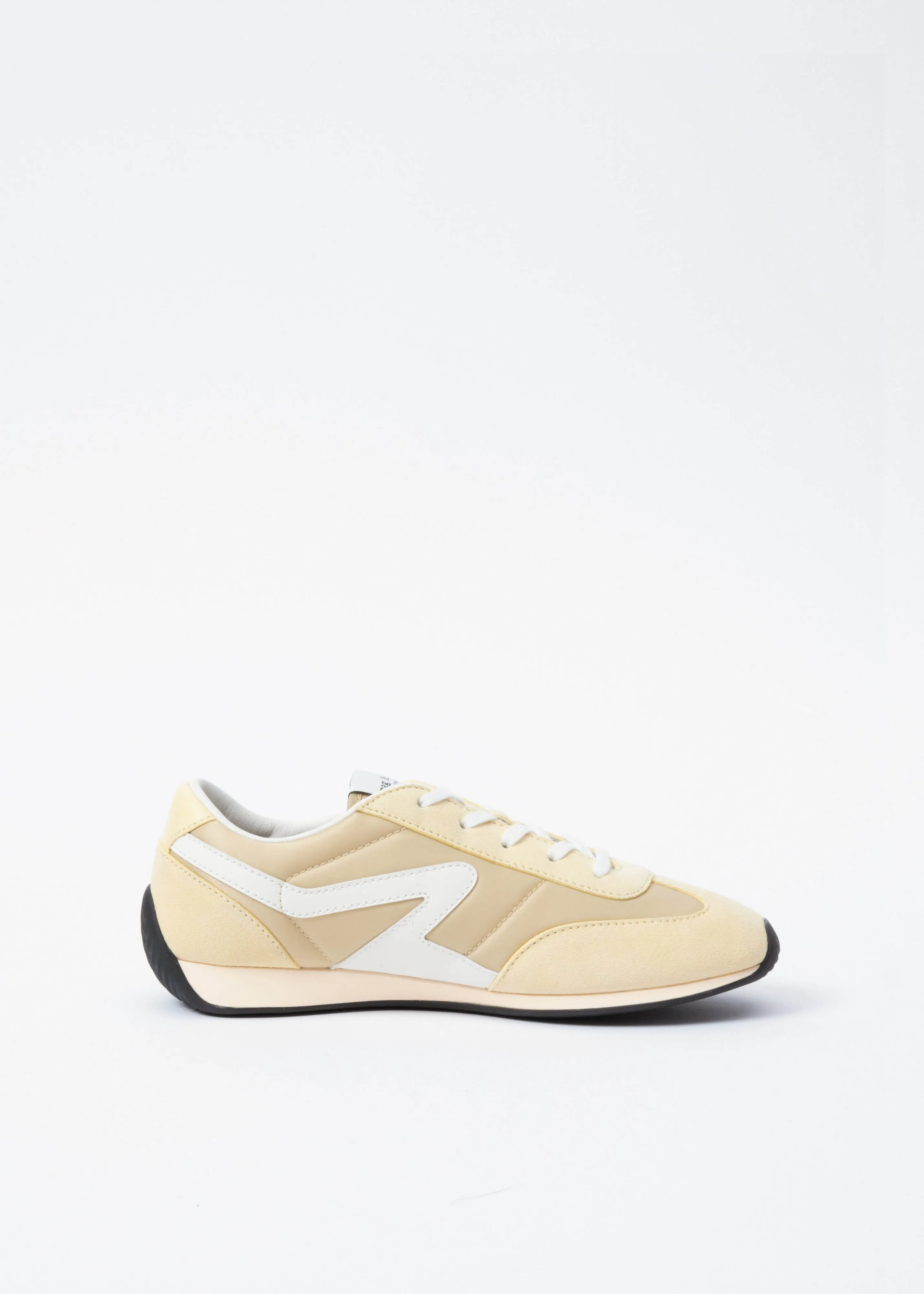 Retro Runner Sneaker in Cream Multi