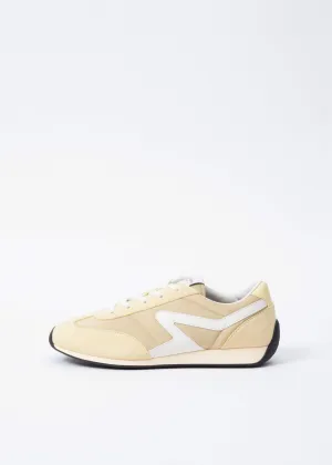 Retro Runner Sneaker in Cream Multi