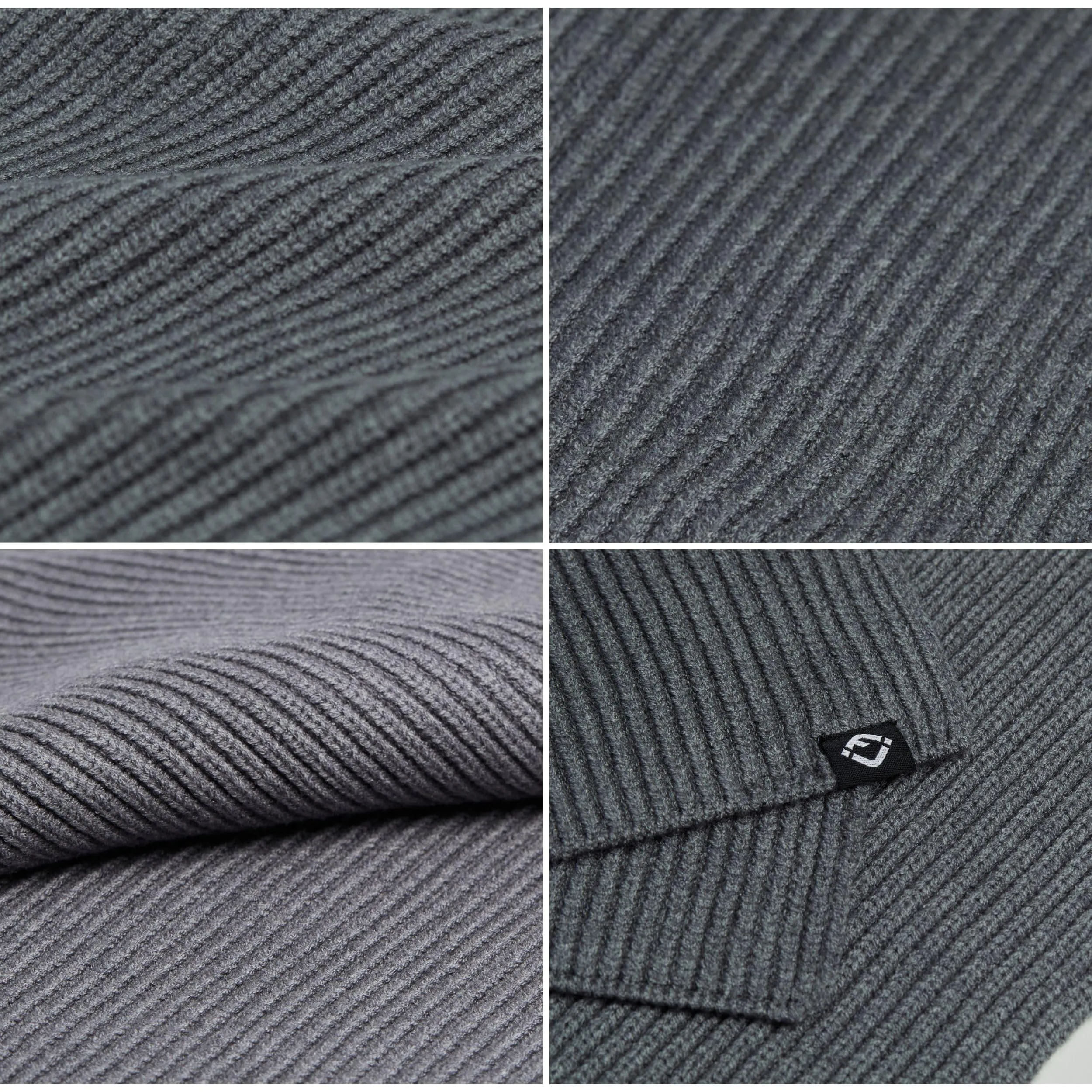 Ribbed Knit Buttery Soft Scarf by Funky Junque