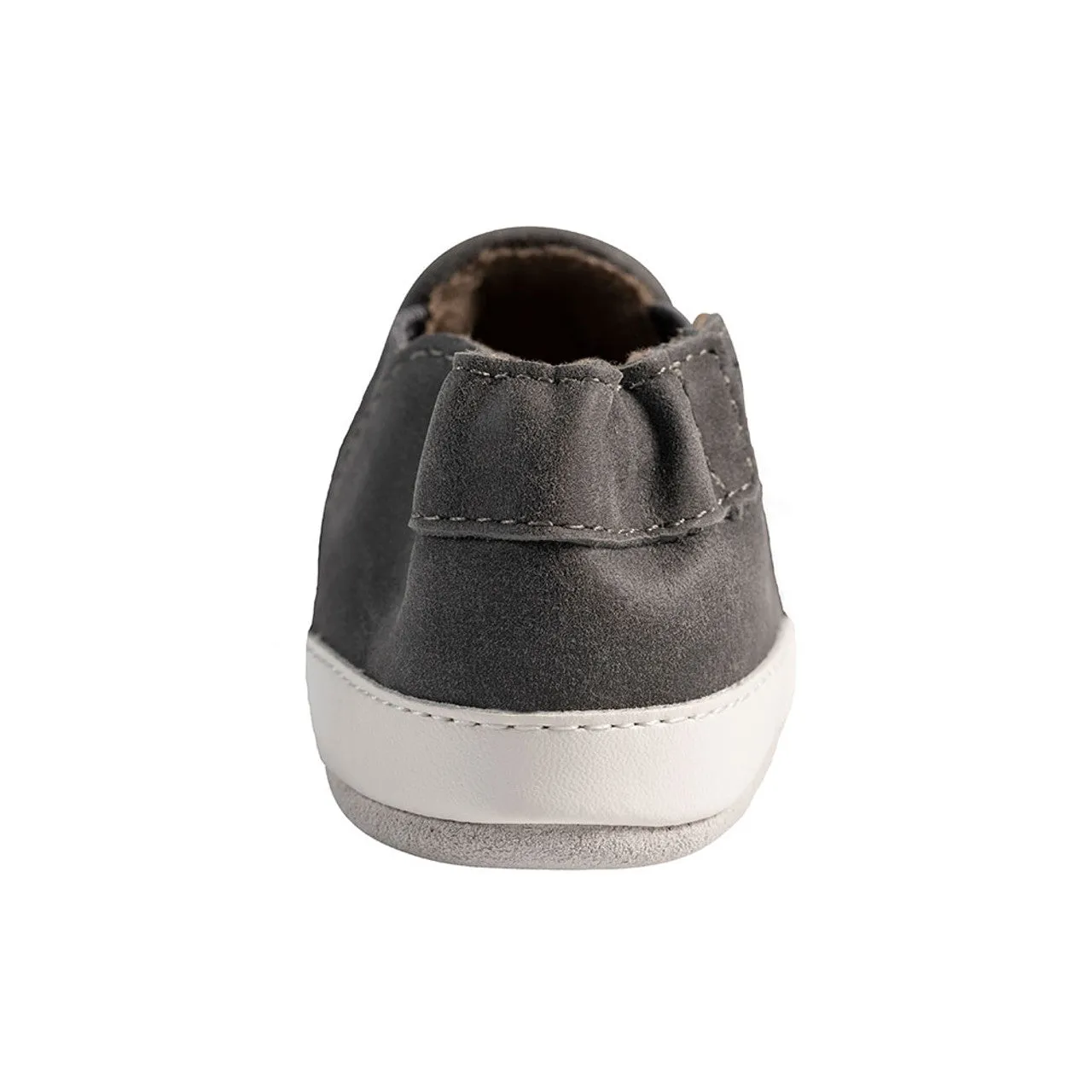 Robeez Liam Basic Soft Soles - Charcoal