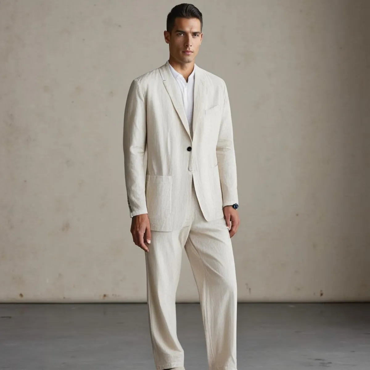 Ronald – Linen 2-Piece Set