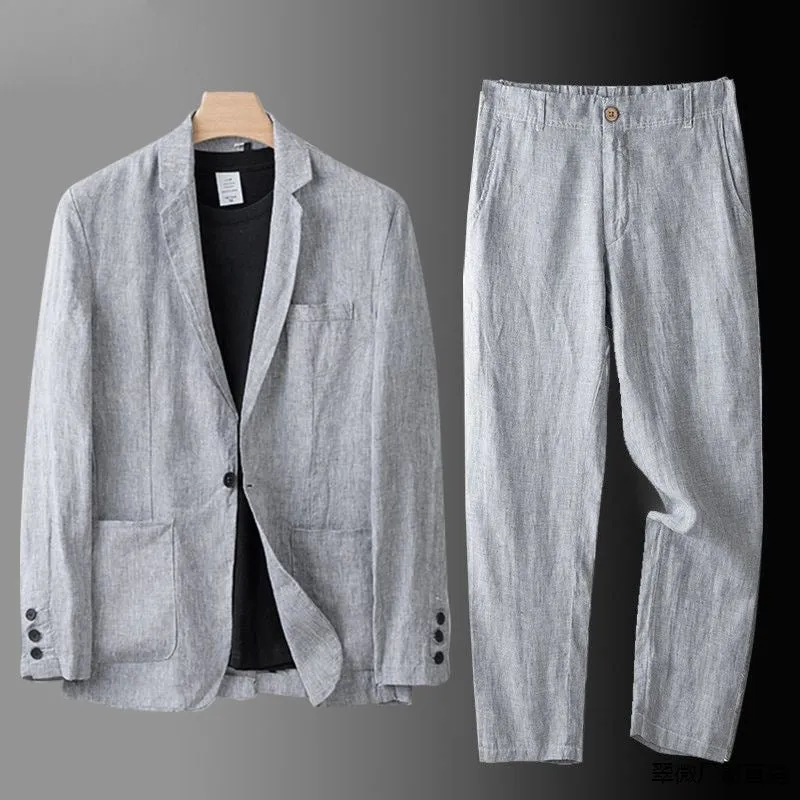 Ronald – Linen 2-Piece Set